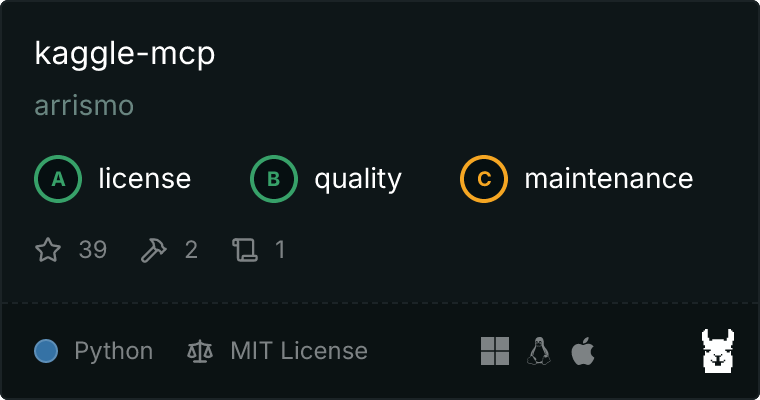Kaggle MCP Server