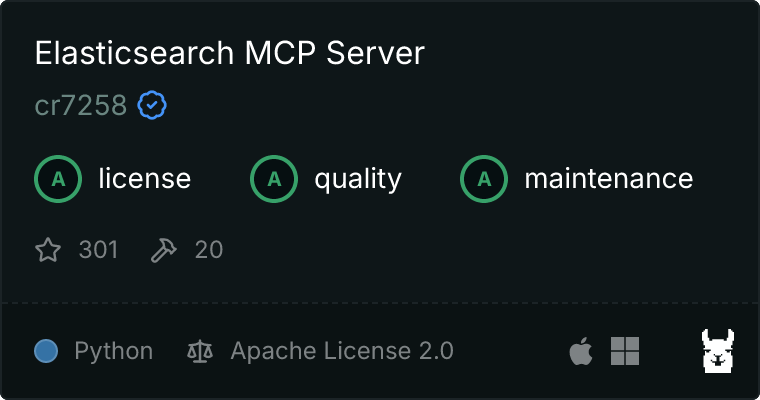 Elasticsearch MCP Server