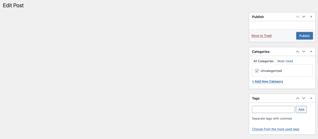 Classic Editor Category restriction